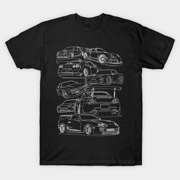 Cars T-Shirt by icemanmsc